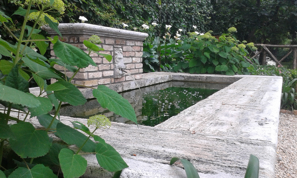Veduta del giardino